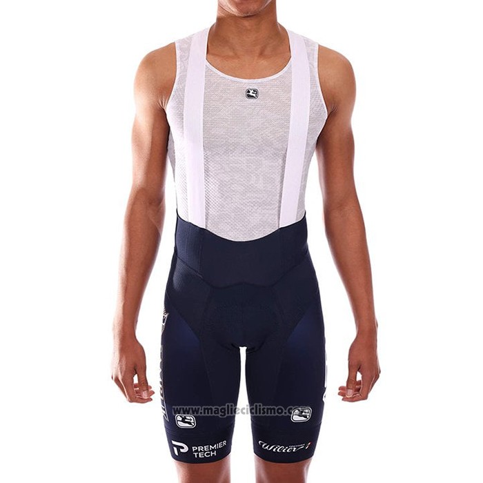 2021 Abbigliamento Ciclismo Astana Campione Spagna Manica Corta e Salopette